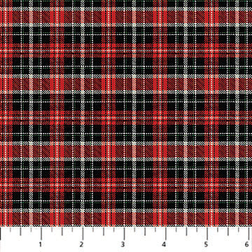 Winter Song - Plaid Red/Black