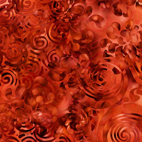 108" Effervescence Burnt Orange 1899 28306 - OR Remnant 2 3/4