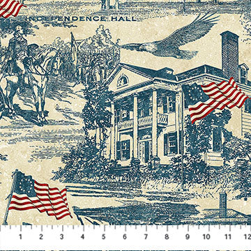 America 250 Stonehenge - Blue Drawings