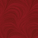 Wave Texture 108" Flanl MedRed