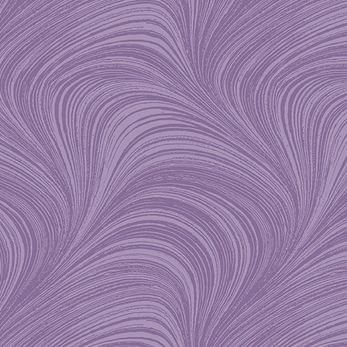 Wave Texture 108" Flanl Violet