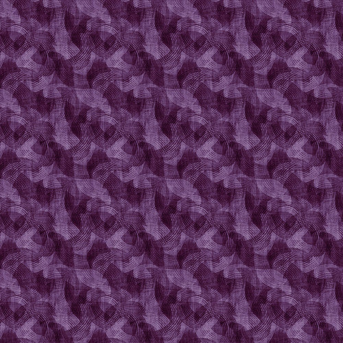 Textured Arcs Ivory Purple