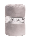 3 Yard Cuddle® 110" Cut Silver - Fabric Bash
