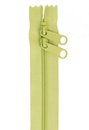 30" Double Slide Zipper - Chartreuse - Fabric Bash