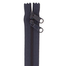 30" Double Slide Zipper -Navy - Fabric Bash