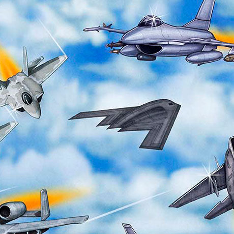 Patriot - Fighter Jets - Blue