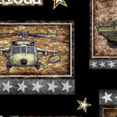 Patriot - Army Patch - Black