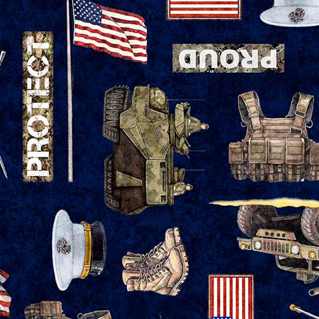 Patriot - Marines Allover - Navy