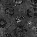 Steampunk Halloween 3 - Gears - Charcoal