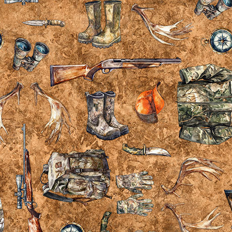 Forest, Field, and Stream - Hunting Equipment Brown