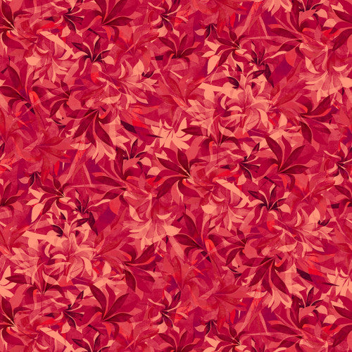 3141W-88 Red || Shadow Leaves 108