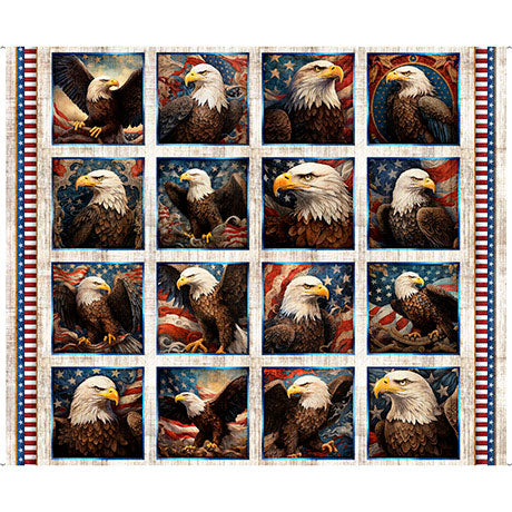 1776 EAGLE PICTURE PATCHES BIRCH Panel