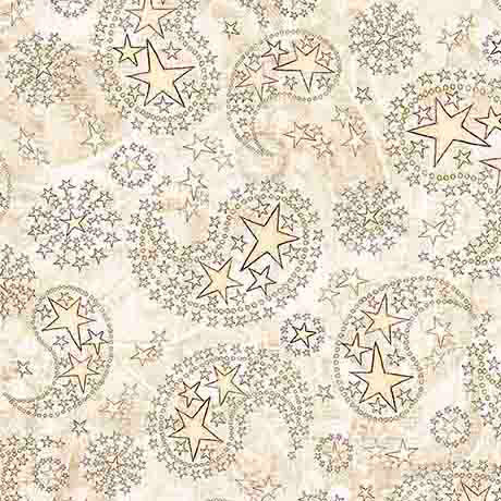 1776 PAISLEY & STARS CREAM