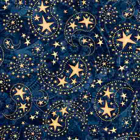 1776 PAISLEY & STARS DARK NAVY