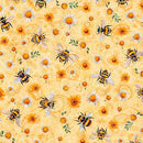 SUNFLOWER SERENADE SUNFLOWERS & BUMBLE BEES MELON