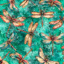 Serenity Dragonflies - Turquoise