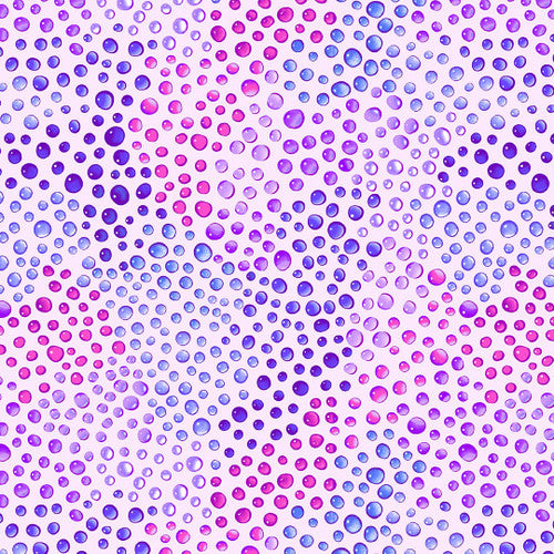 Water Droplets Lilac - 108"