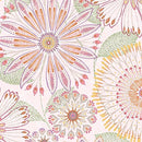 3350W-22 Blush Floral Medallions || Flora Dora 108"