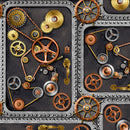 3925-95 Charcoal Gears on Doors || Full Steam Ahead