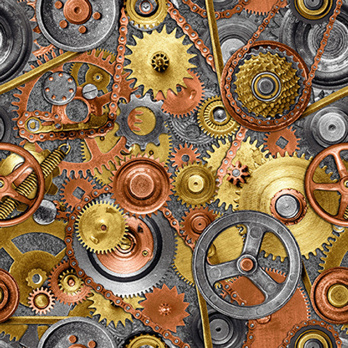3928-90 Gray Gears || Full Steam Ahead