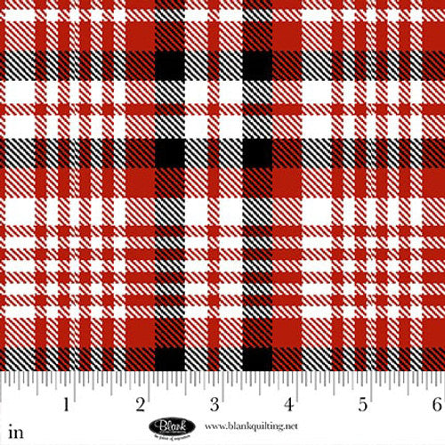 Plaid Essentials - Red/Black Tartan Plaid