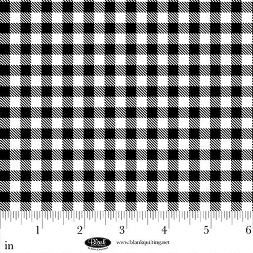 Plaid Essentials - Black Gingham