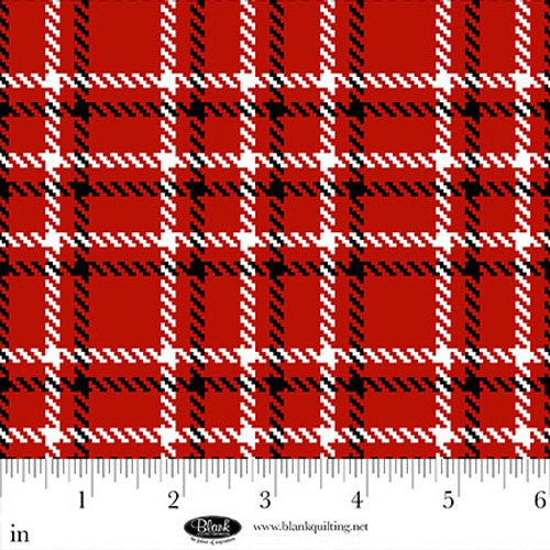 Plaid Essentials - Red Tattersall Plaid