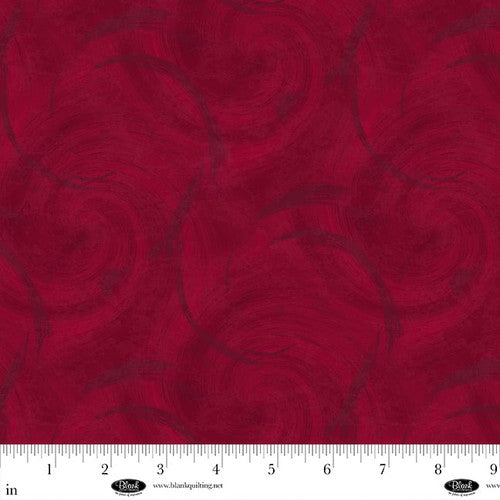 108" Spin Flannel - Red