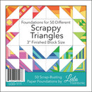 3in Scrappy Triangle Foundation Pad - Fabric Bash