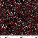 108" Hexi-Dots - Red/White/Black