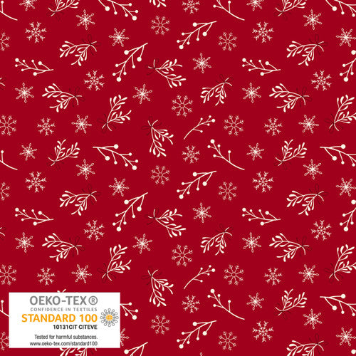 Nordic Noel - 4497-135 Red - Mistletoe