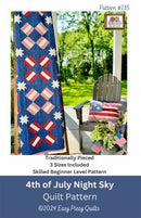 4th of July Night Sky Quilt Pattern - Fabric Bash