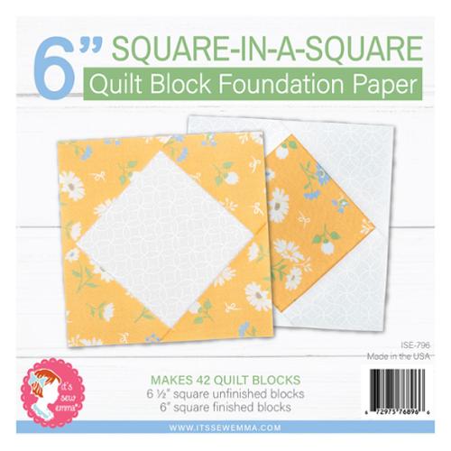 6in  Square In Square Fndn Paper