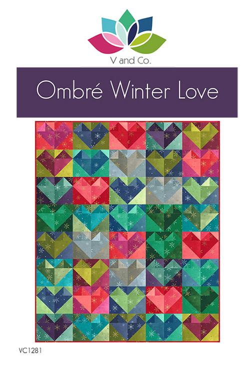 Ombre Winter Love Pattern