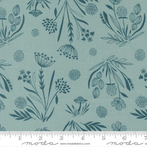 Woodland Wildflowers Foliage Bluestone