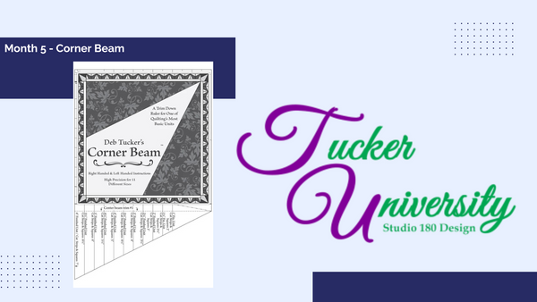 Tucker University - Freshman Year Month 5 - Corner Beam & Sliver
