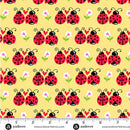 Little Ladies - Quilting Wideback Fabric - Flutter Friends Sunshine