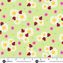 Little Ladies - Quilting Wideback Fabric - Pedal Parade Fern