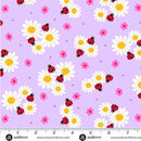 Little Ladies - Quilting Wideback Fabric - Pedal Parade Lilac