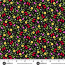 Little Ladies - Quilting Wideback Fabric - Giggle Garden Ink