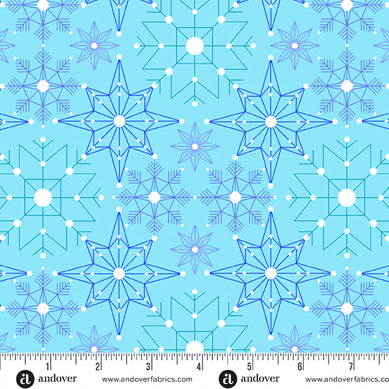 Century Prints - Deco Frost Aurora Crystalize