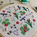 Pond Life Embroidery Kit