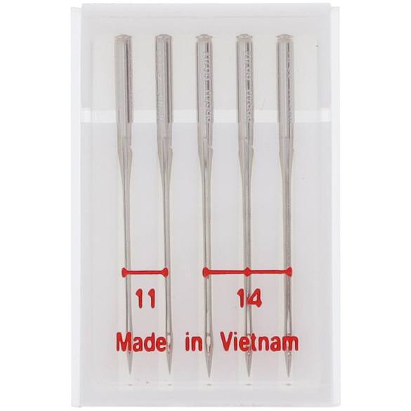 5pk Assorted Serger Needles Size 11 & 14 HAx1SP