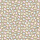 Bella Bunnies Tossed Easter Eggs - 8041-39 Oat