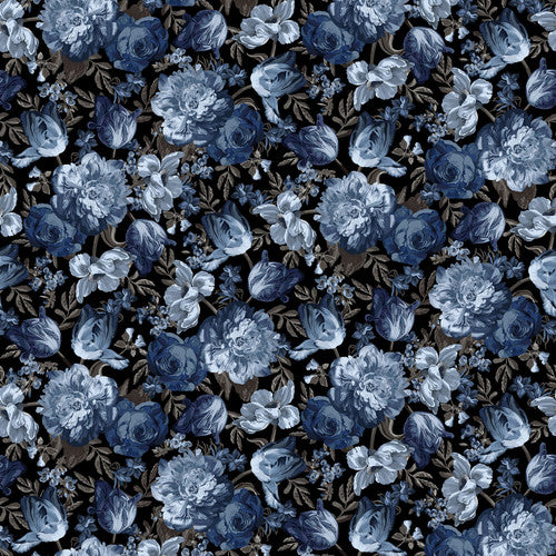 Midnight Floral - Denim 108