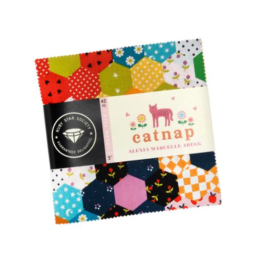 Catnap Charm Pack - 5" Squares