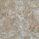Hoffman Bali Dot batik in Breakers with taupe and cream dots on a misty blue-gray background