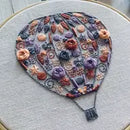 Full Embroidery Kit. Hot Air Balloon