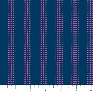 Pop Sugar - Dot Stripe - Navy