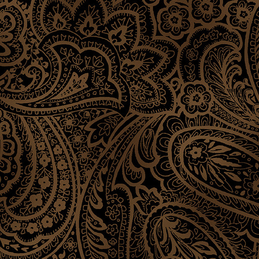 Chestnut Radiant Paisley 108"